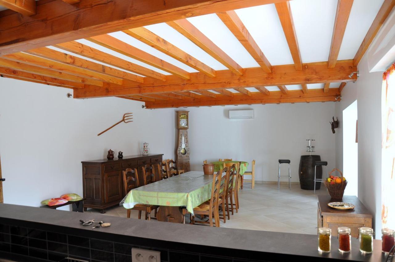 Gite Chez Antonin Villeneuve-Lecussan Exteriör bild